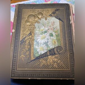 Antique Victorian  scrapbook